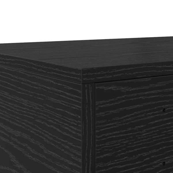 Чекмеджета за легло с чекмедже Черния дъб 75 x 36,5 x 16,5 см