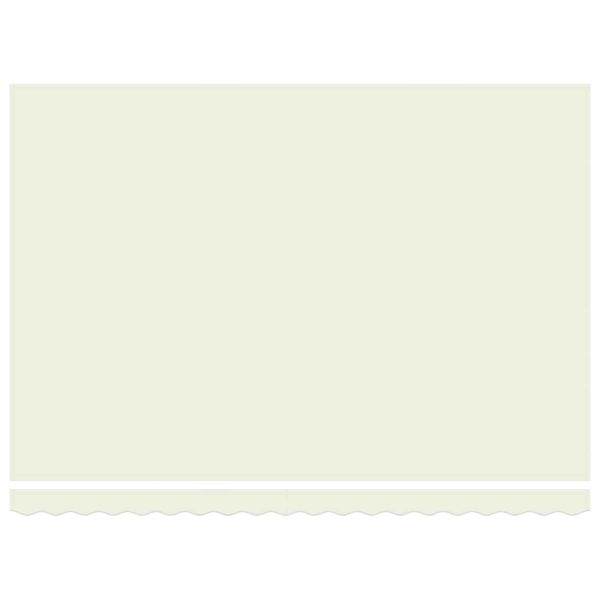 Сгъваем навес Кремав и сив 400 × 300 cm Платно и алуминий