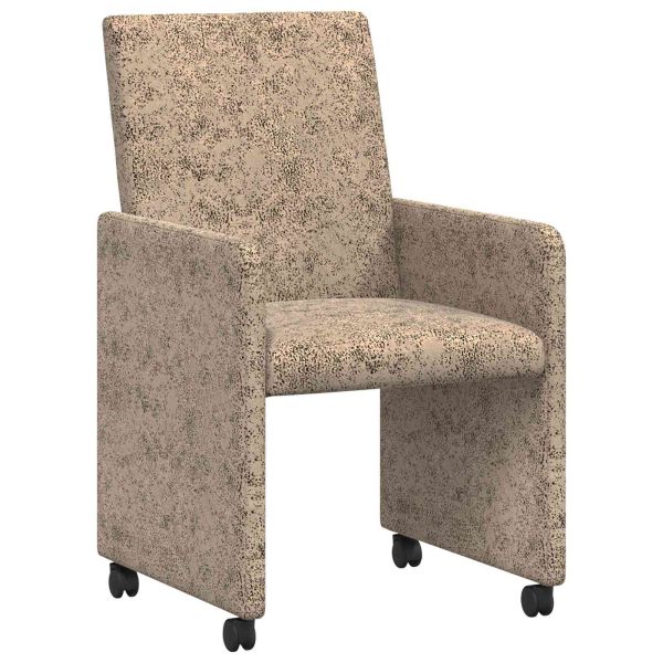 Столове с Колела с колела 2 pcs Светлосиво 57 х 66 х 94 см