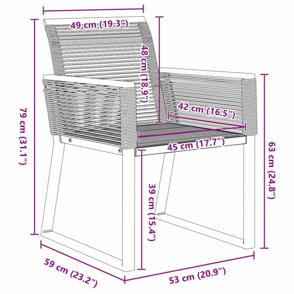 Комплект за хранене в градината 5 pcs Черно