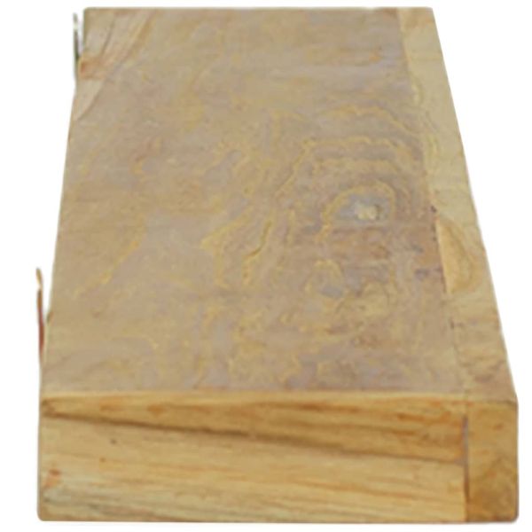 Стенни рафтове 2 бр 110x15x4 см тиково дърво масив