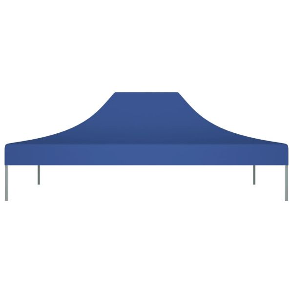 Покривало за парти шатра, 4,5x3 м, синьо, 270 г/м²