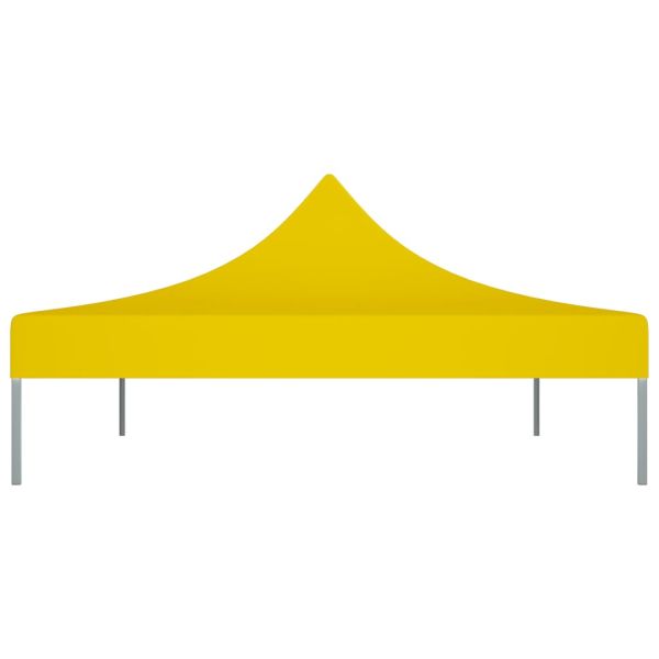 315374 Party Tent Roof 4,5x3 m Yellow 270 g/m²