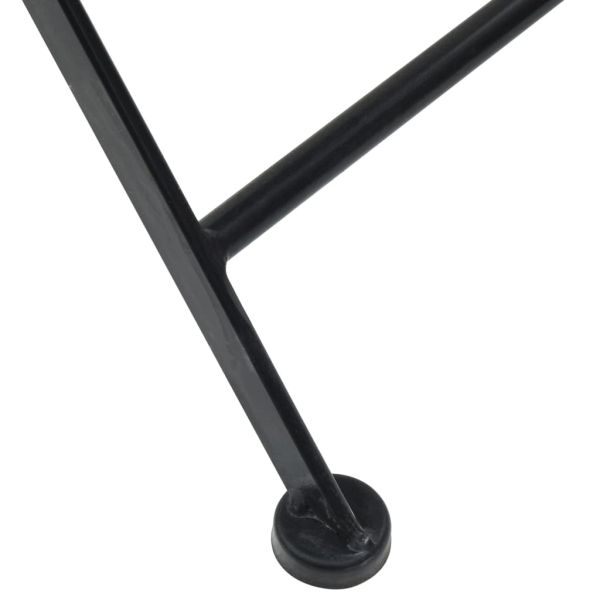 Комплект за бистро с мозайка, теракота и бяло желязо и керамика