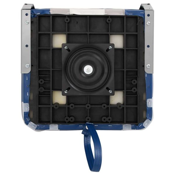 Сгъваема седалка за лодка от 2 части, висока облегалка