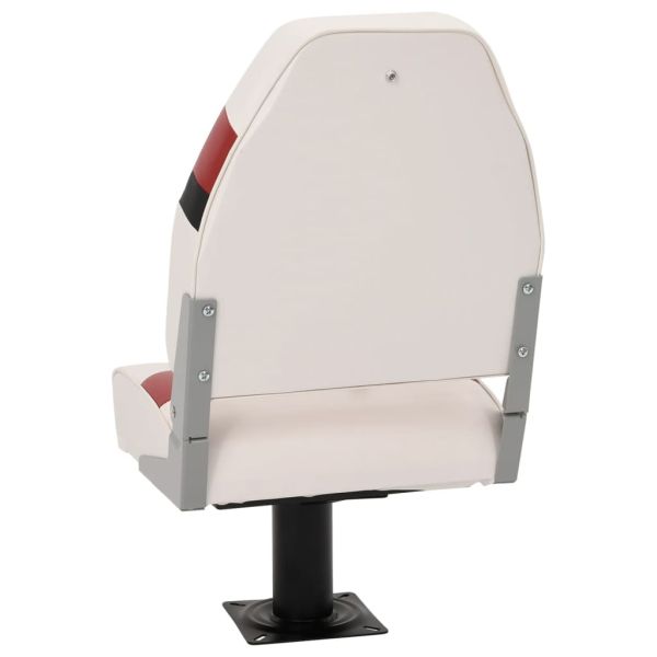 Седалки за лодки 2 бр със стойка въртящи се на 360°