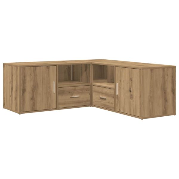 Ъглов шкаф, дъб артизан, 200x40x45 см, инженерно дърво