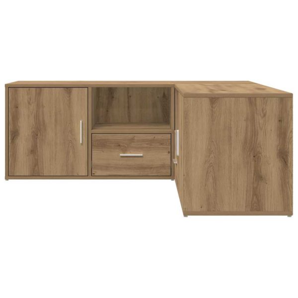 Ъглов шкаф, дъб артизан, 200x40x45 см, инженерно дърво
