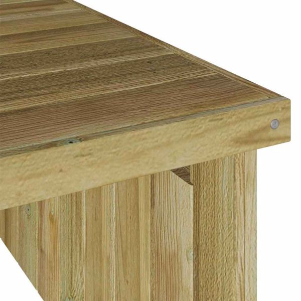 Гараж за косачка за трева Кафяво 73.5 x 81.5 x 38.5 см