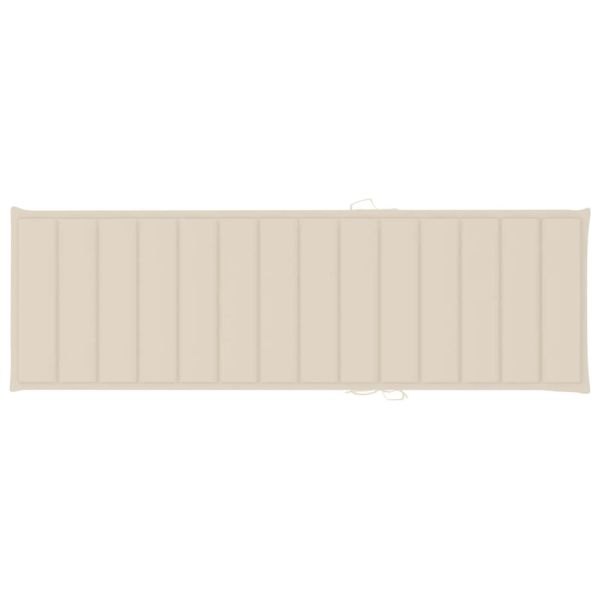 Градински шезлонг с шалте, акациево дърво масив