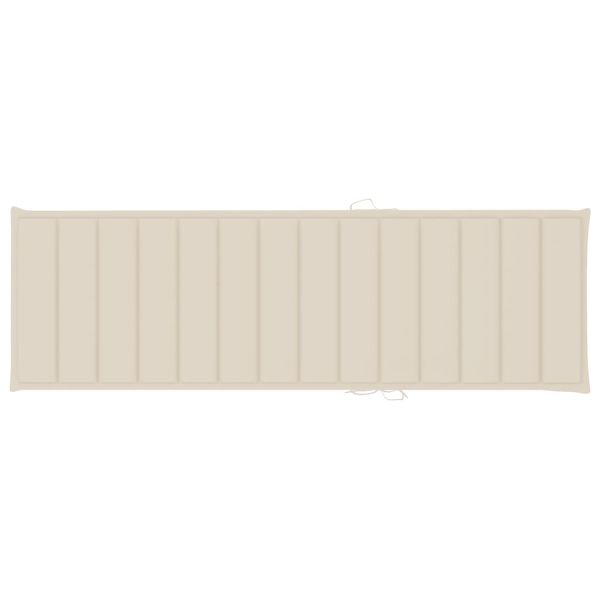 Градински шезлонг с шалте, акациево дърво масив