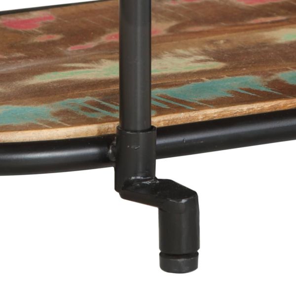 ТВ шкаф, 100x42x40 см, масивно регенерирано дърво