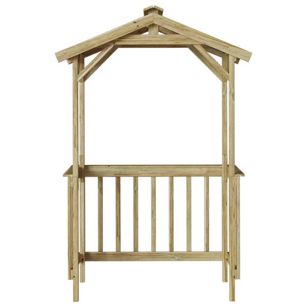 Навес за барбекю Импрегнирано борово дърво