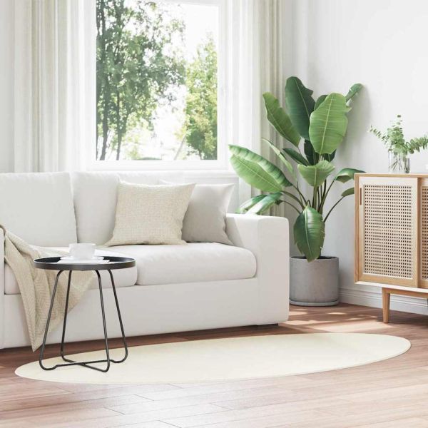 Килими за помещение HUARTE Крем 80 x 150 cm Полиестер