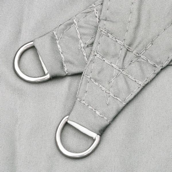 Слънцезащитно платно светлосиво 4x2 м 100% полиестер Оксфорд