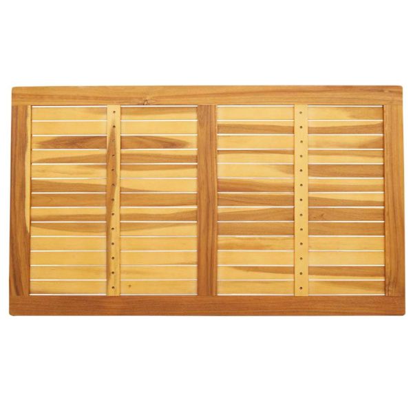 Топ за маса Натурален маслен 120 x 70 x 2 см