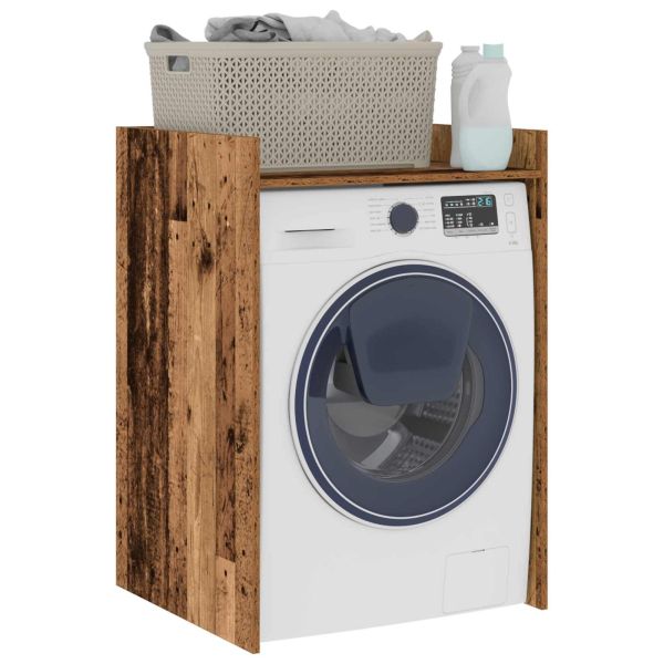 Шкаф за пералня Старо дърво 67,5 x 62 x 97 см Инженерно дърво