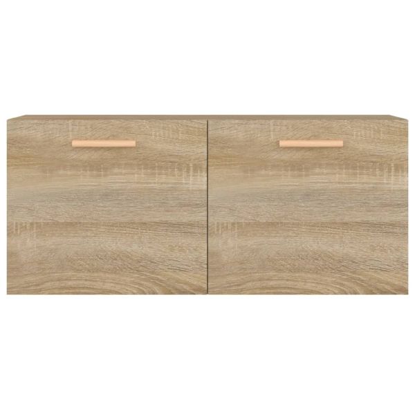 Стенен шкаф, дъб сонома, 80x35x36,5 см, инженерно дърво