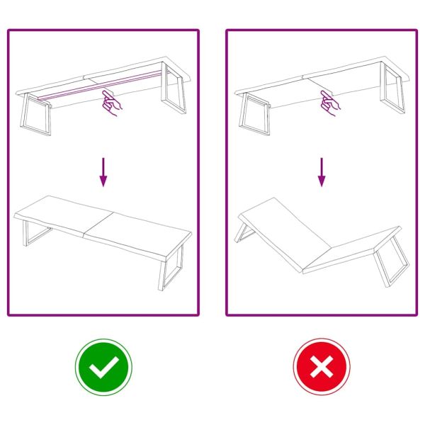 Плот за маса светлокафяв 180x50x(2-6) см обработен масивен дъб