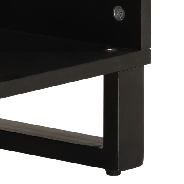 ТВ шкаф, 100x34x46 см, масивно акациево дърво