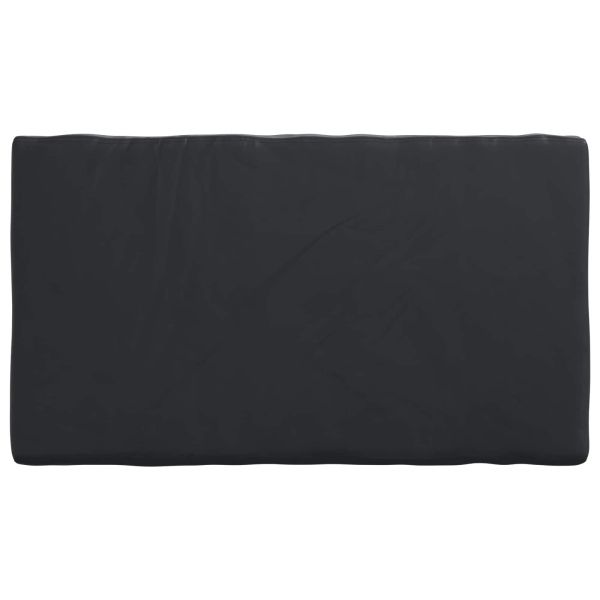 Покритие за маса Едноцветен Черно 122 x 72 x 15 см текстил