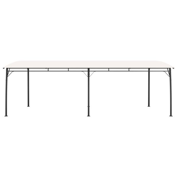 Градинска тента сенник, 6x3x2,55 м, кремава