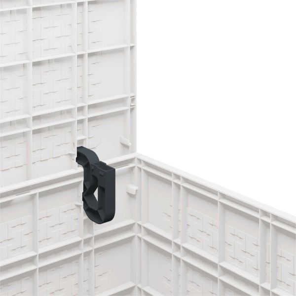 Кутия за съхранение Бяло 55 x 53 x 57 см Полипропилен