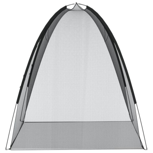 Мрежа против комари Монголия с врати 220 черна 200x120x130 см