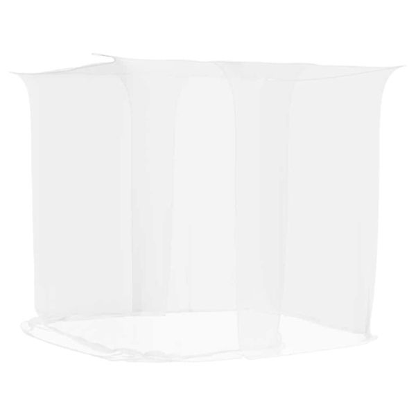 Висяща мрежа против комари 156 mesh бял 220x180x180 см