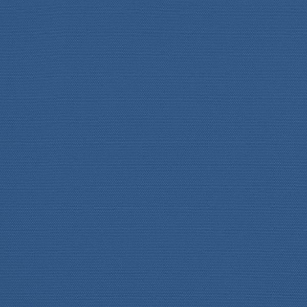 Балконски чадър с алуминиев прът син 300x155x223 см половин