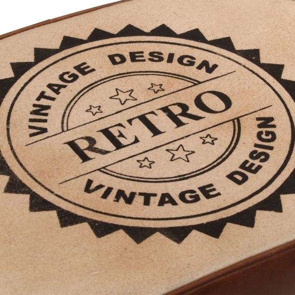 Бар комплект от 5 части масивно грубо дърво манго и метал