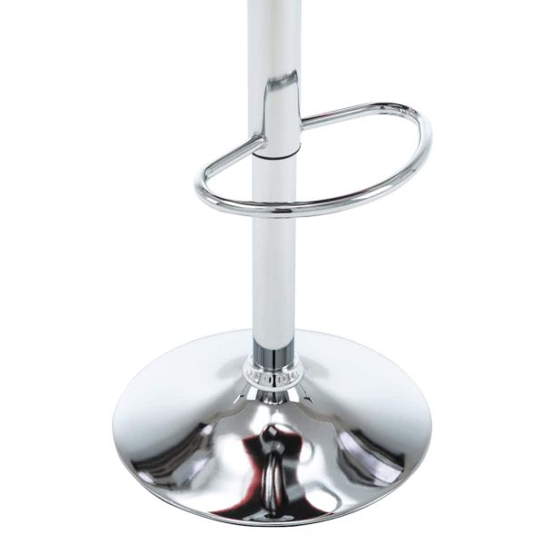 Бар табуретки, 2 бр, зелени, изкуствена кожа