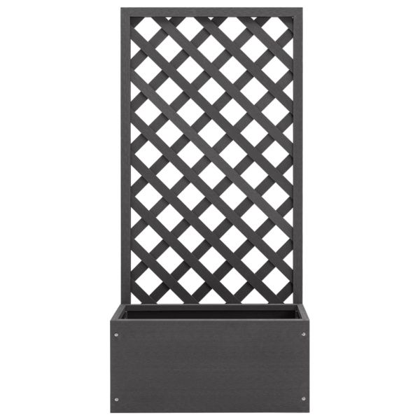 Плантер с пергола, 65x30x135 см, WPC