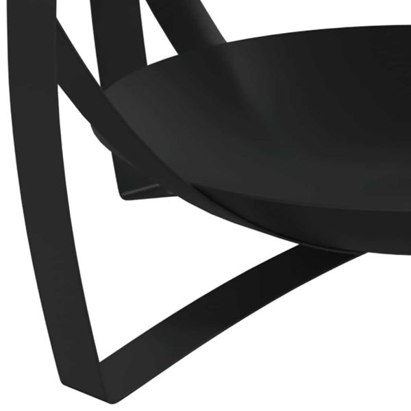 Маса за кафе, Ø68x43 см, грубо мангово дърво