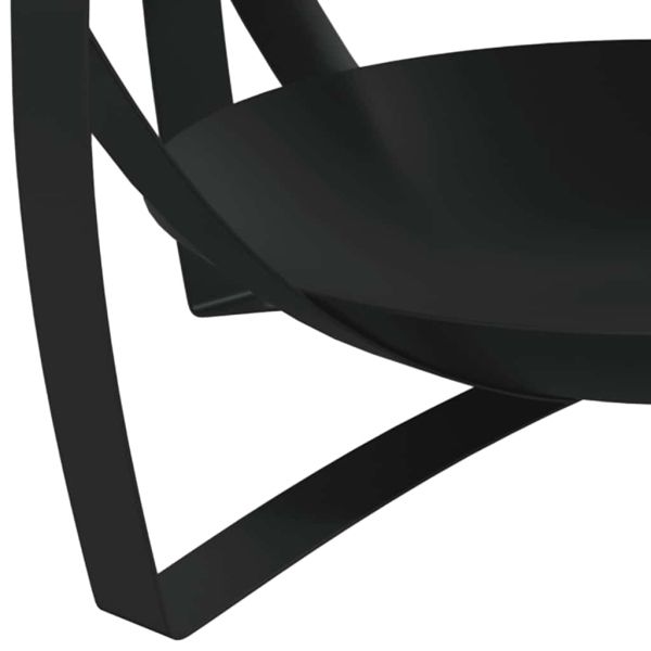 Маса за кафе, Ø68x43 см, акациево дърво масив