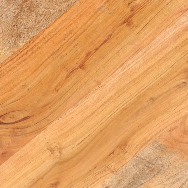 Маса за кафе, Ø68x43 см, акациево дърво масив