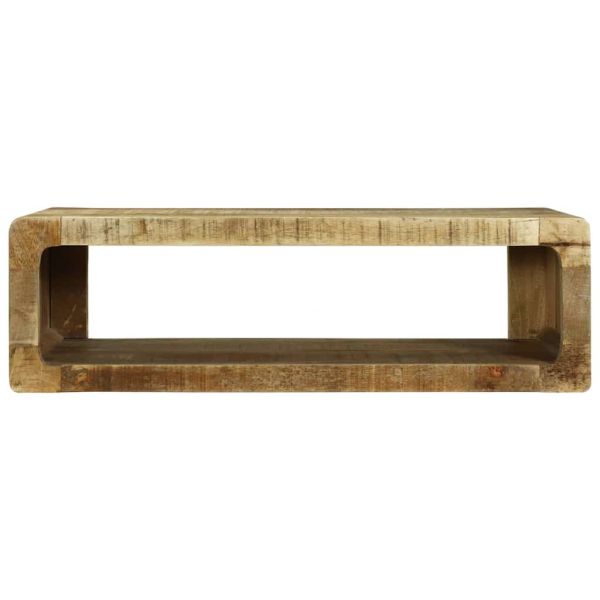 ТВ шкаф Кафяво 80 x 30 x 25 см Масивна дървесина от манго