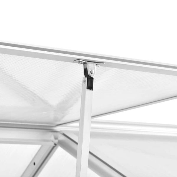 Оранжерия, алуминий, 421x190x195 см, 15,6 м³