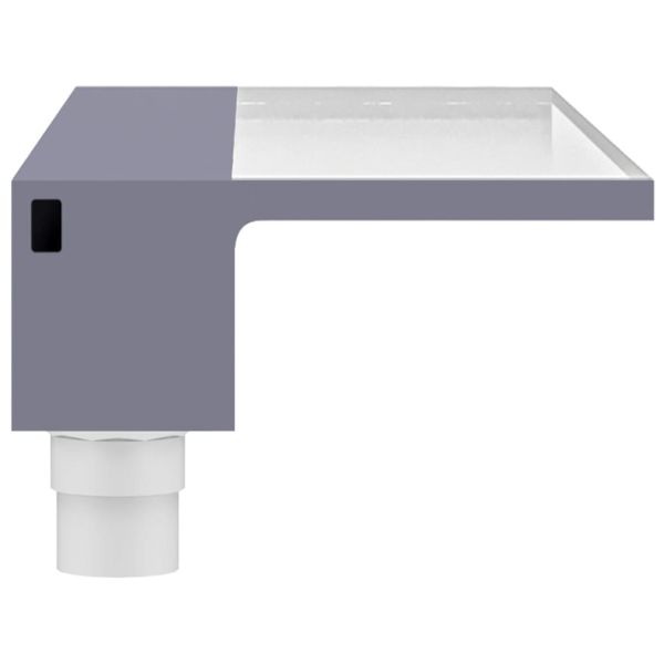 Преливник за водопад с RGB LED, акрил, 108 см