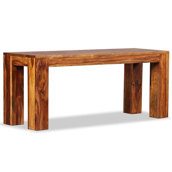 Пейка, акациева дървесина масив, 110х35х45 см