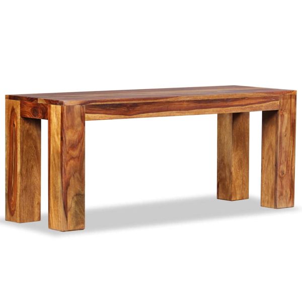 Пейка, акациева дървесина масив, 110х35х45 см