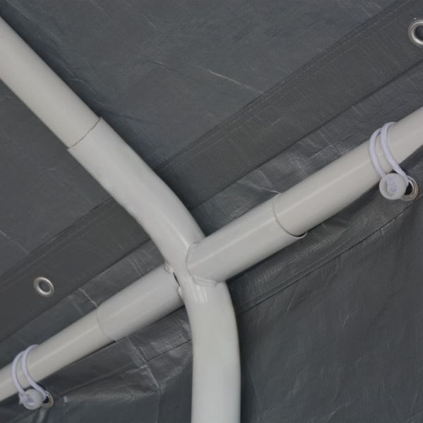 Парти шатра, PE, 6x12 м, сива