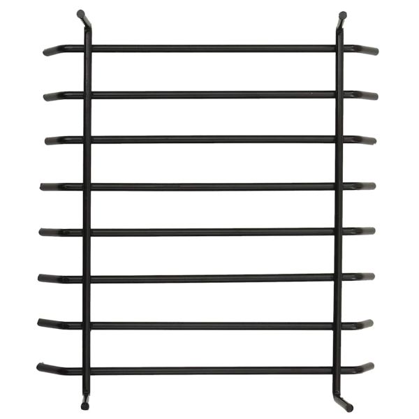 Градинска печка с ръжен, 38x38x122 см, стомана