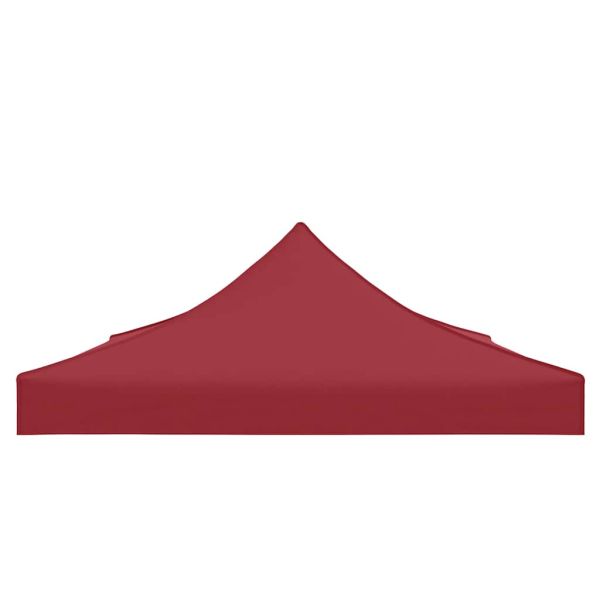 Покривало за парти шатра, 4,5x3 м, бордо, 270 г/м²