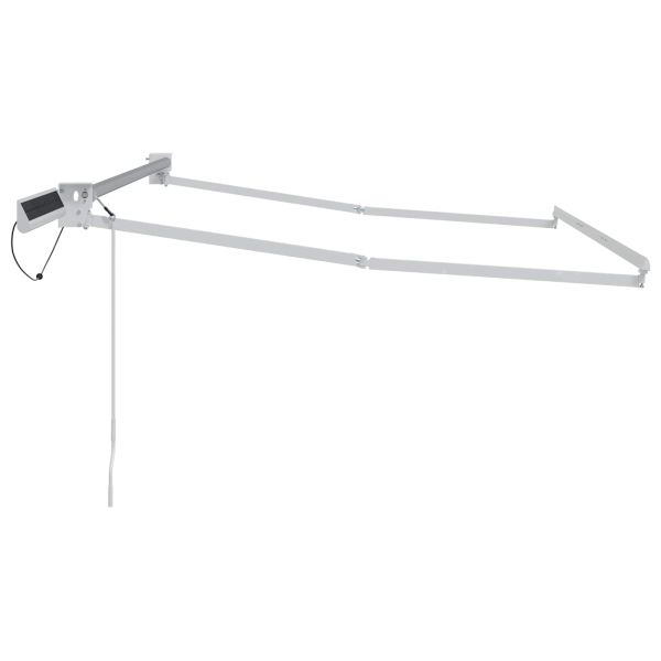 Електрическа разтегателна рамка за сенник Бял 3,5 x 2,5 m