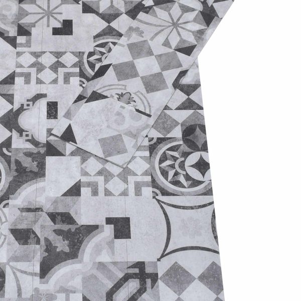 Самозалепваща се дъска за под 32 pcs Сив модел 4,46 м² ПВЦ