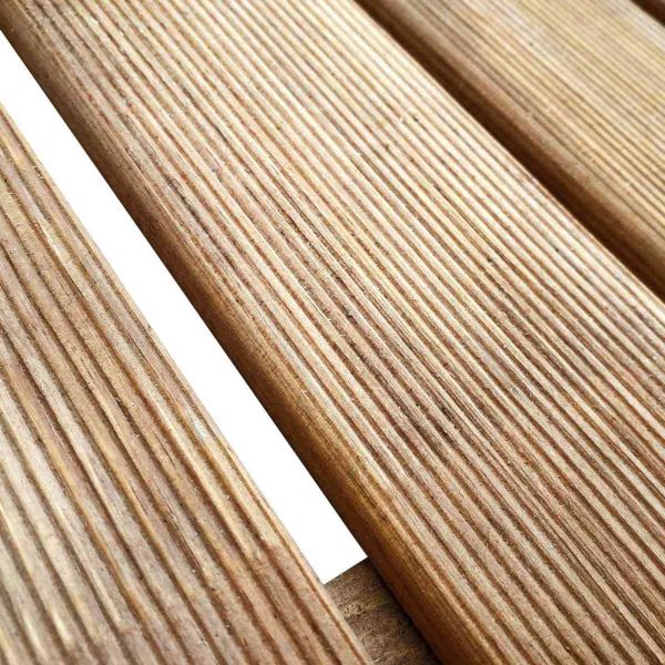 Плочка за decking 6 pcs Кафяво 50 x 50 cm