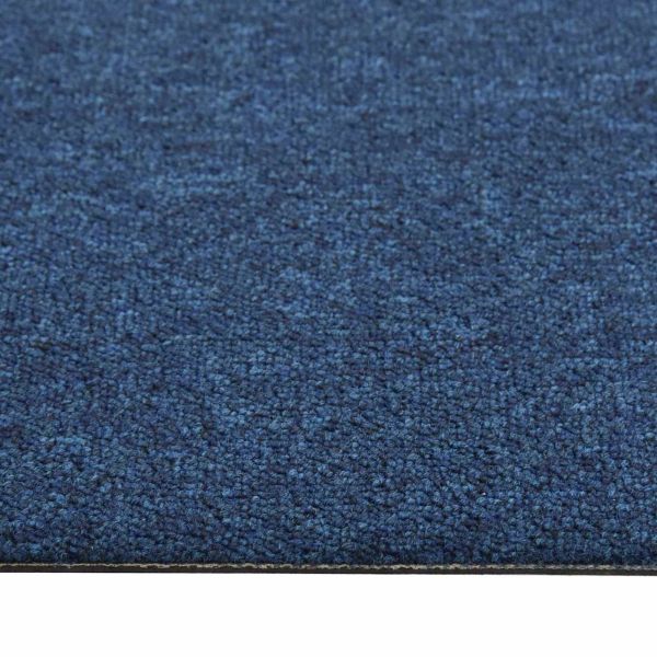 Килим 20 pcs Тъмен син 50 x 50 cm 100% Полипропилен