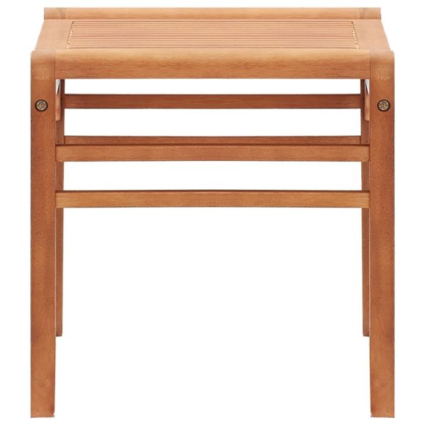 Градинска пейка, 64 cм, евкалиптово дърво масив