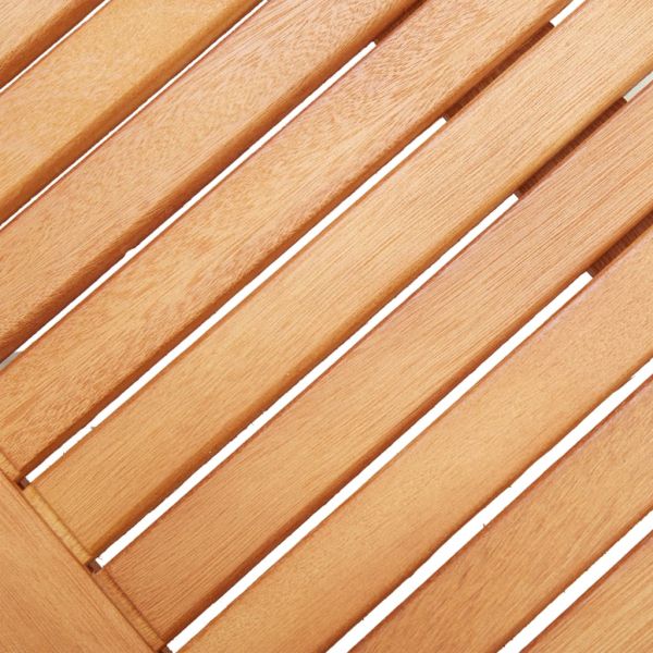 Градинска пейка, 64 cм, евкалиптово дърво масив